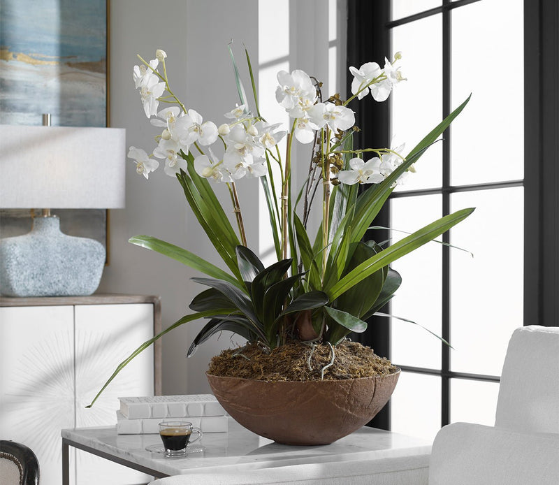 Uttermost Moth Orchid Planter - Image 2