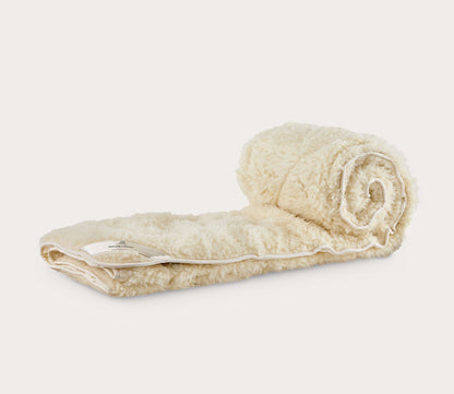 myDual Pad® Reversible Wool Crib Mattress Pad by Sleep & Beyond