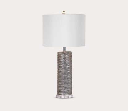 Nina Glass Table Lamp by Bassett Mirror