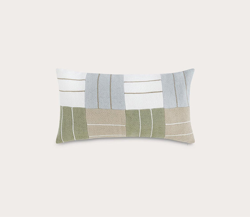 Villa by Classic Home Niya Wheat Green Multi Throw Pillow - Image 11