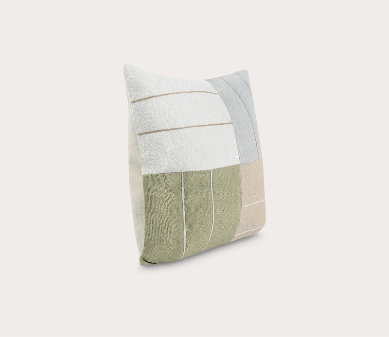 Villa by Classic Home Niya Wheat Green Multi Throw Pillow - Image 9