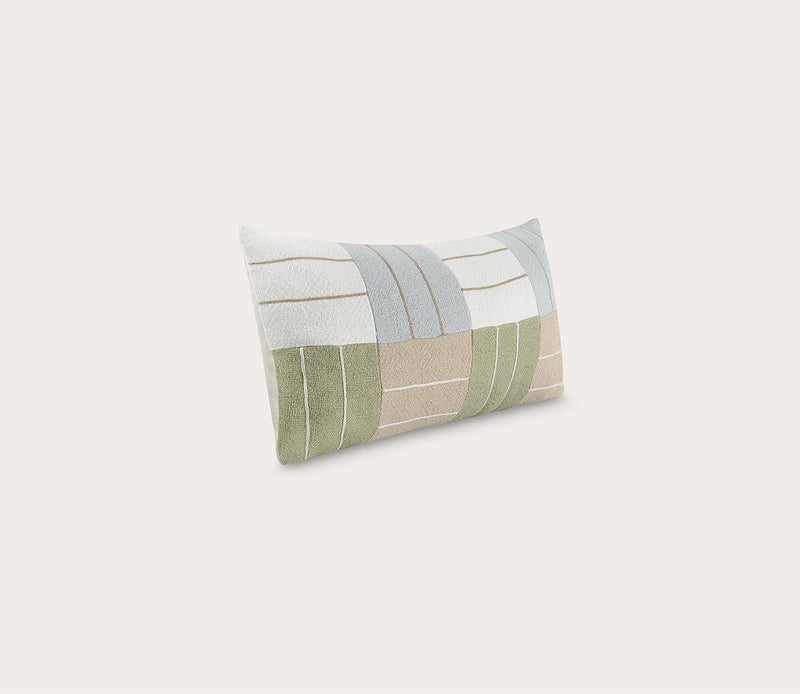 Villa by Classic Home Niya Wheat Green Multi Throw Pillow - Image 12