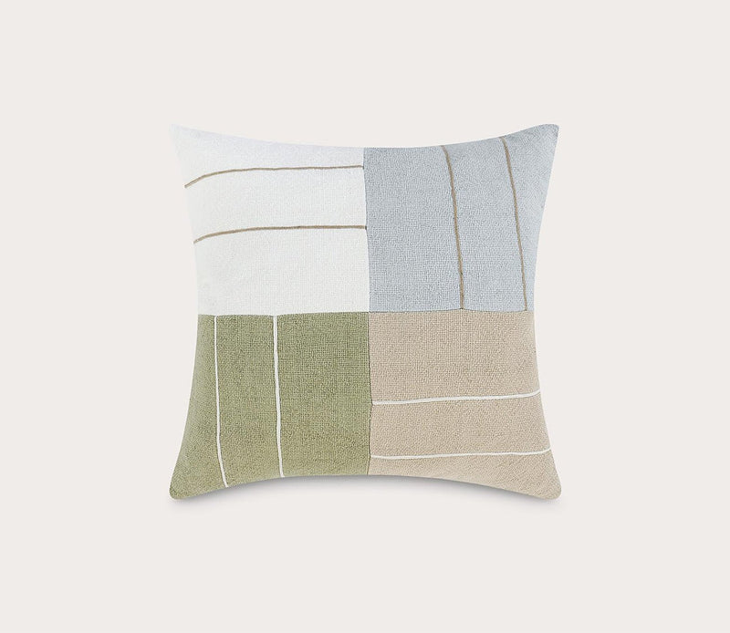 Villa by Classic Home Niya Wheat Green Multi Throw Pillow - Image 8