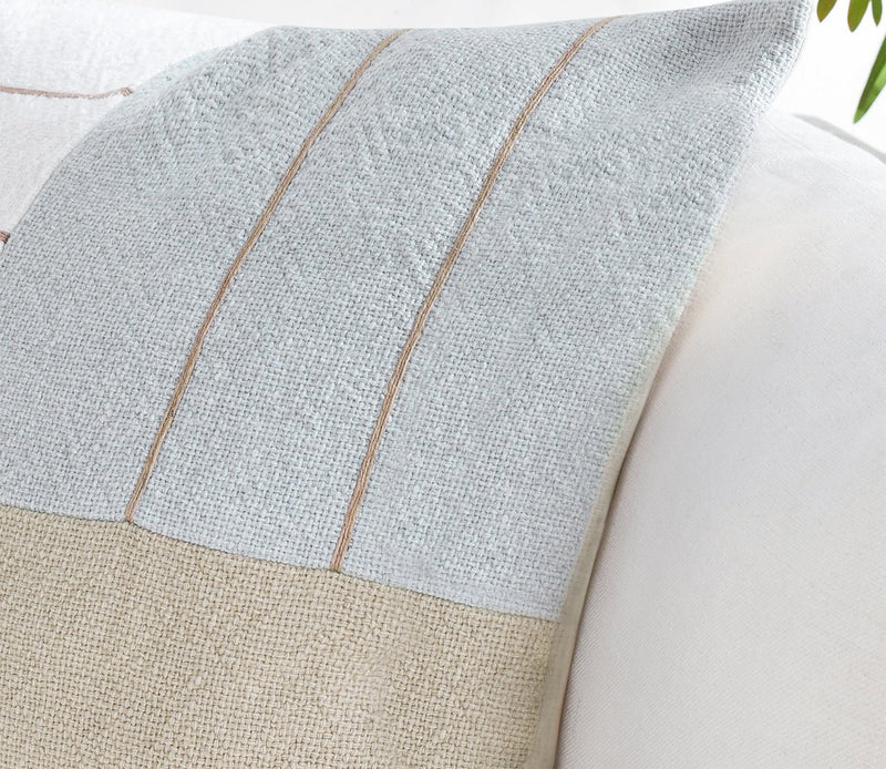 Villa by Classic Home Niya Wheat Green Multi Throw Pillow - Image 5