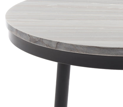 Nylah Marble Side Table by Safavieh