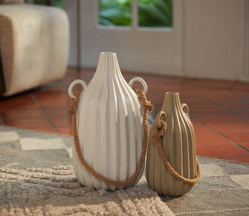 Villa by Classic Home Oasis Gray Multi Hand Woven Area Rug - Image 4