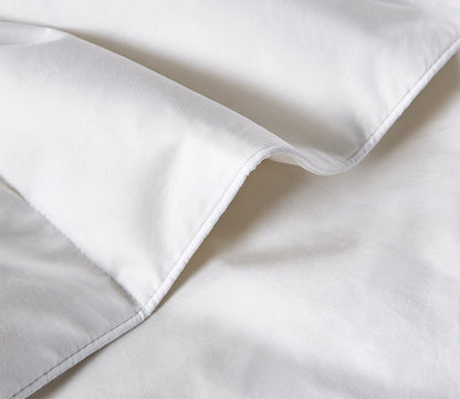 Organic Cotton All Season White Goose Feather and Down Comforter by Farm To Home