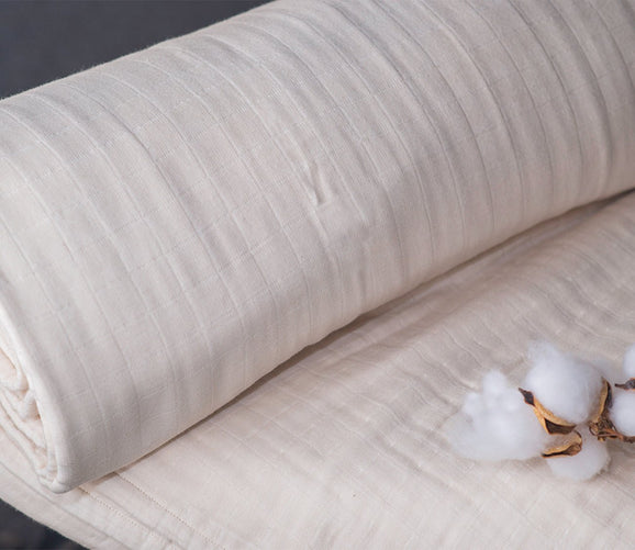 Organic Cotton Muslin Blanket by Sleep & Beyond