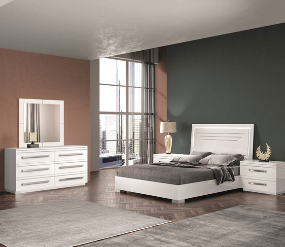 Palermo Palmi Lacquered 6-Drawer Dresser by NCA Designs