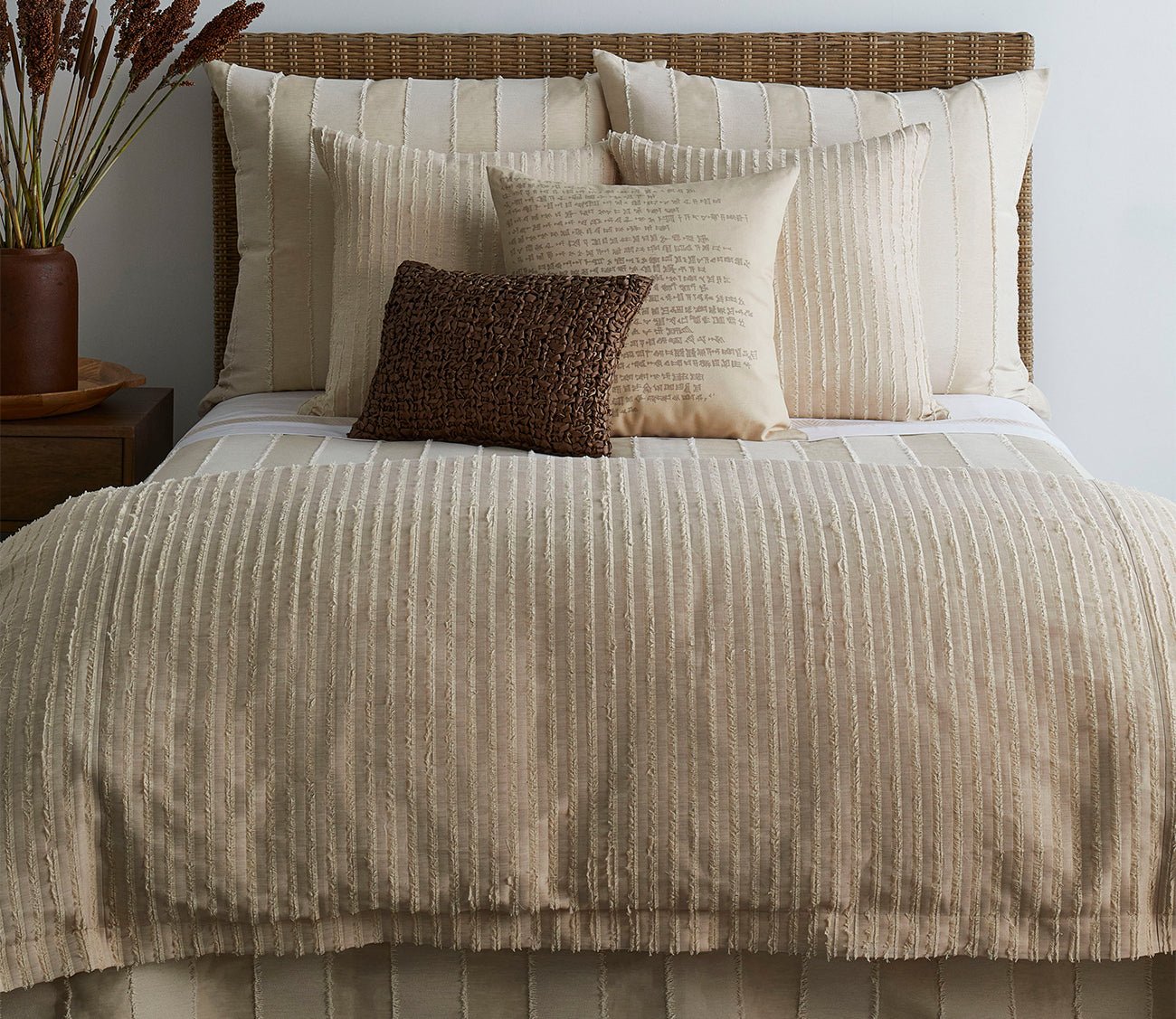 Papyrus Coverlet by Ann Gish