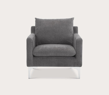 Paris Fabric Upholstered Armchair by Moe's Furniture