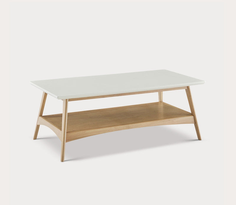 Madison Park Parker Two-Tone Wood Coffee Table - Image 4