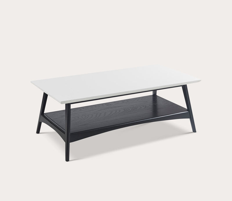 Madison Park Parker Two-Tone Wood Coffee Table - Image 5