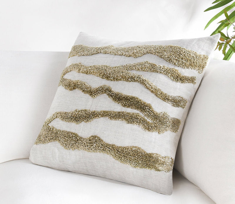 Villa by Classic Home Passage Hand-Tufted Throw Pillow - Image 10