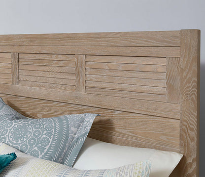 Passageways Louvered Low Profile Bed by Vaughan Bassett