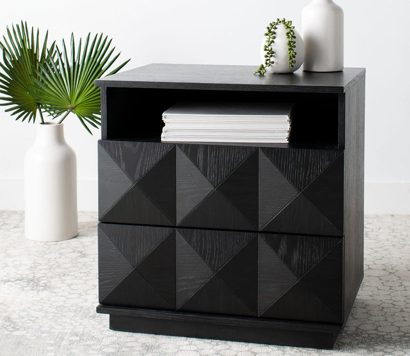 Safavieh Patty 2-Drawer Nightstand - Image 1