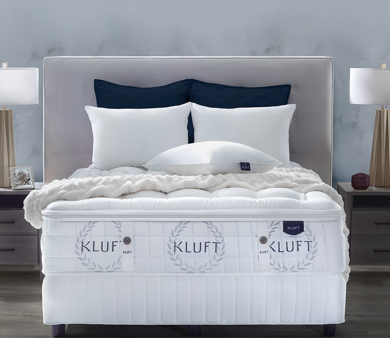 Plume Latex and Down Pillow by Kluft