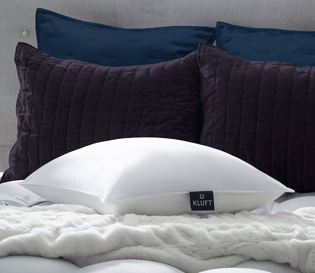 Plume Latex and Down Pillow by Kluft