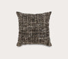 Porter Black Ivory Throw Pillow by Villa by Classic Home