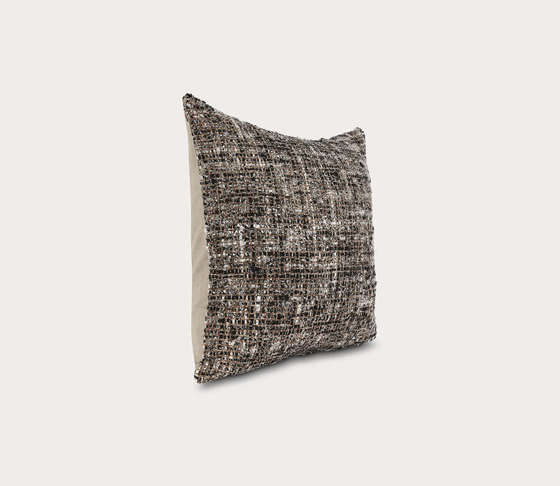 Villa by Classic Home Porter Black Ivory Throw Pillow - Image 2