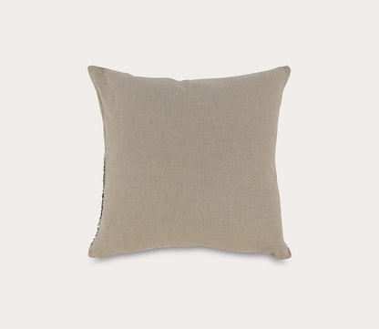 Porter Black Ivory Throw Pillow by Villa by Classic Home