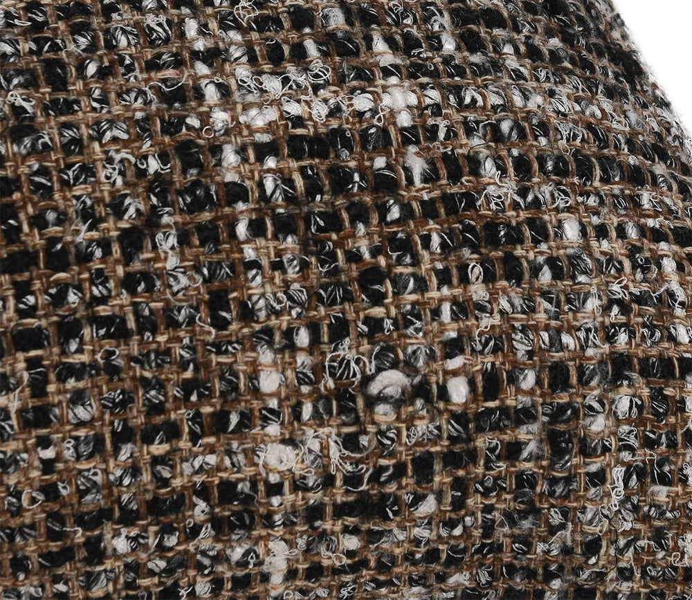 Porter Black Ivory Throw Pillow by Villa by Classic Home