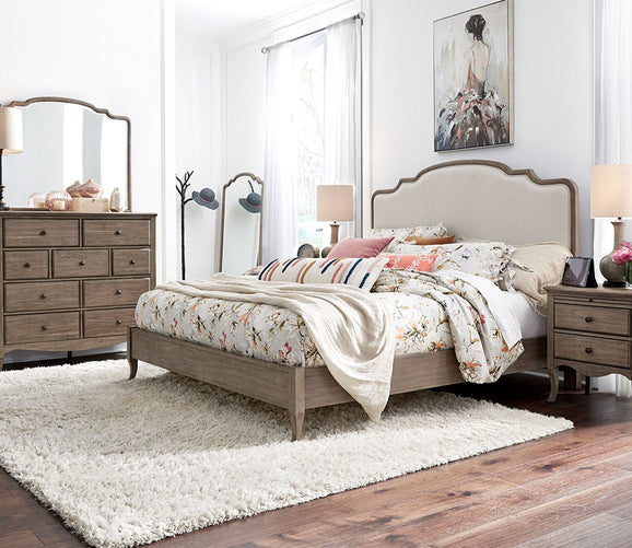 Provence Upholstered Bed by Aspen Home