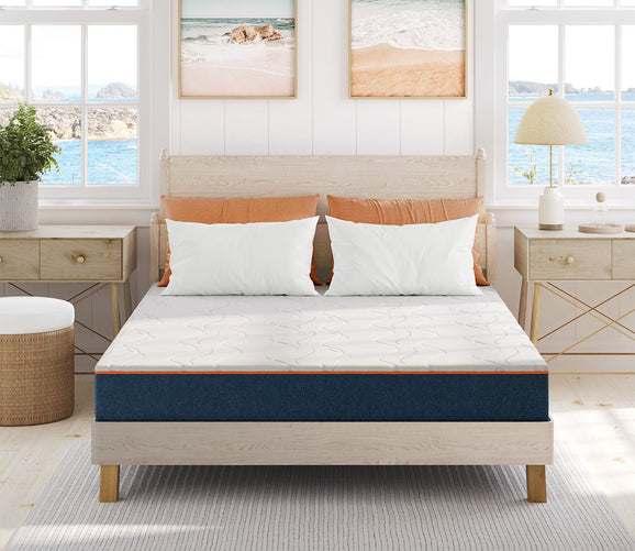 Nautica Quietude 8'' Extra Firm Memory Foam Mattress City Mattress