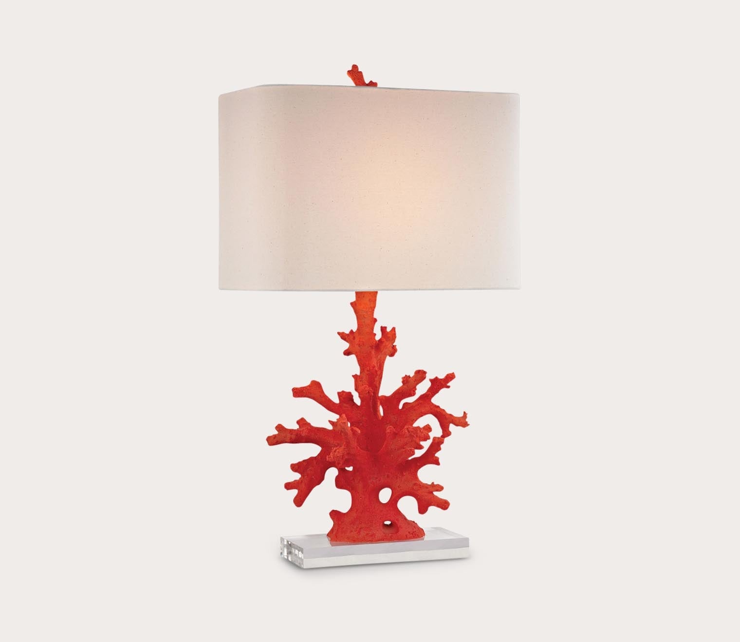 Red Coral Table Lamp by Elk Home