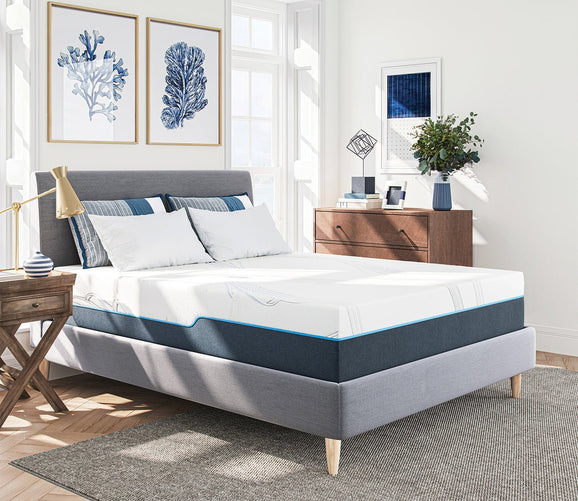 Nautica Reflect 12'' Medium Firm Memory Foam Mattress City Mattress