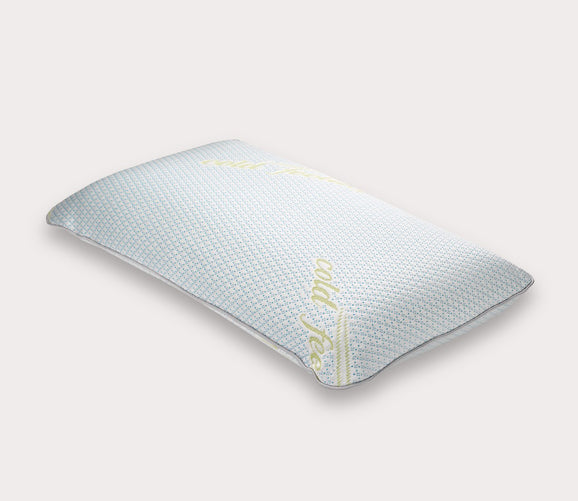 Miracle Memory Foam Bed Pillows - King and Queen Size Sets Hypoallergenic  Bamboo Cool Comfort 