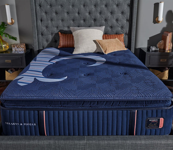 Stearns & Foster Reserve Plush Euro Pillow Top Mattress City Mattress