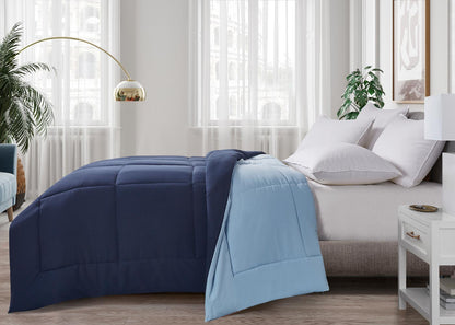 Reversible Microfiber Down Alternative Comforter by Blue Ridge Home