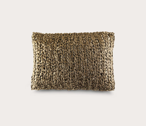 Ribbon Knit Textured Throw Pillow by Ann Gish