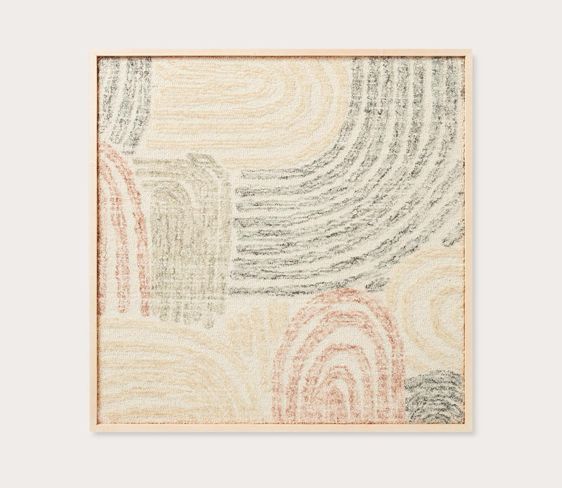 Loloi River Bed Framed Wall Art - Image 1