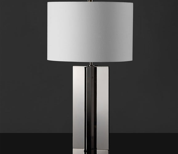 Rollins Square Metal Table Lamp by Safavieh