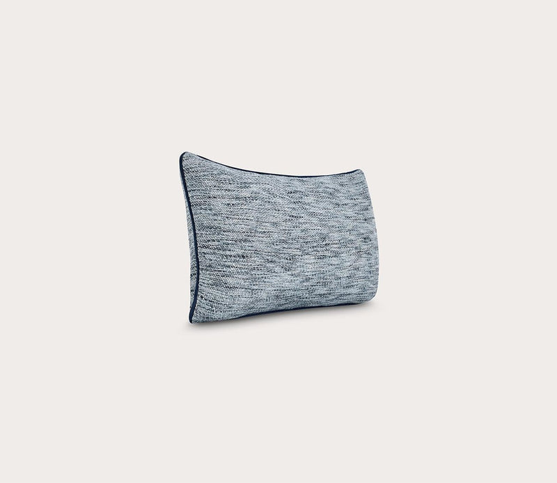 Villa by Classic Home Sharma Denim Blue Throw Pillow - Image 7