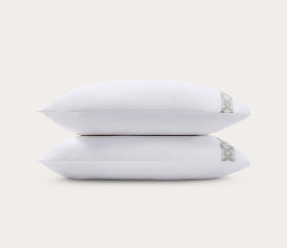 Signature Hem Cotton Pillowcase Set of 2 by Croscill