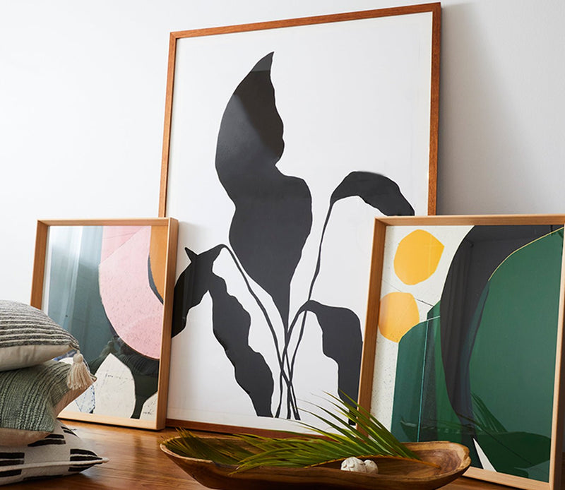 Grand Image Silhouetted Flower 1 Digital Print - Image 1