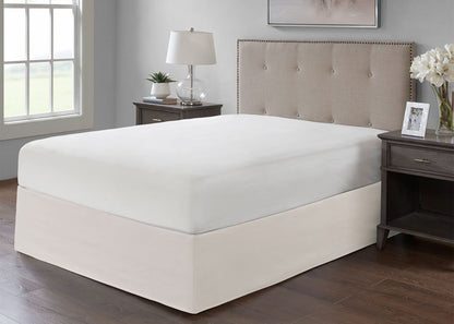 Simple Fit Wrap Around Adjustable Bedskirt by Madison Park