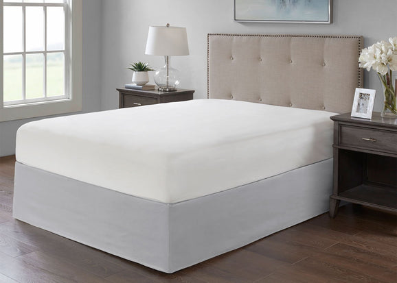 Simple Fit Wrap Around Adjustable Bedskirt by Madison Park