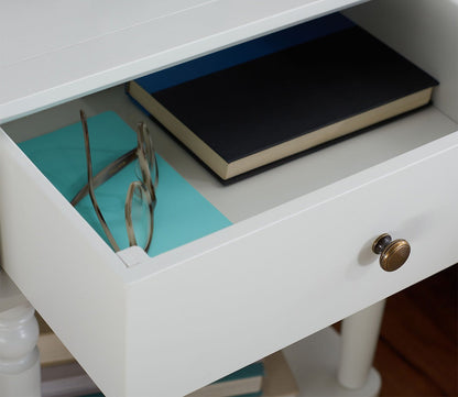 Siobhan Accent Table with Storage Drawer by Safavieh
