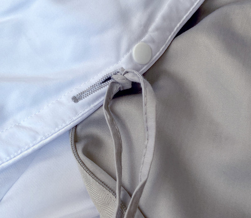 PureCare Soft Touch Bamboo Reversible Duvet Cover and Sham Set Separates - Image 18