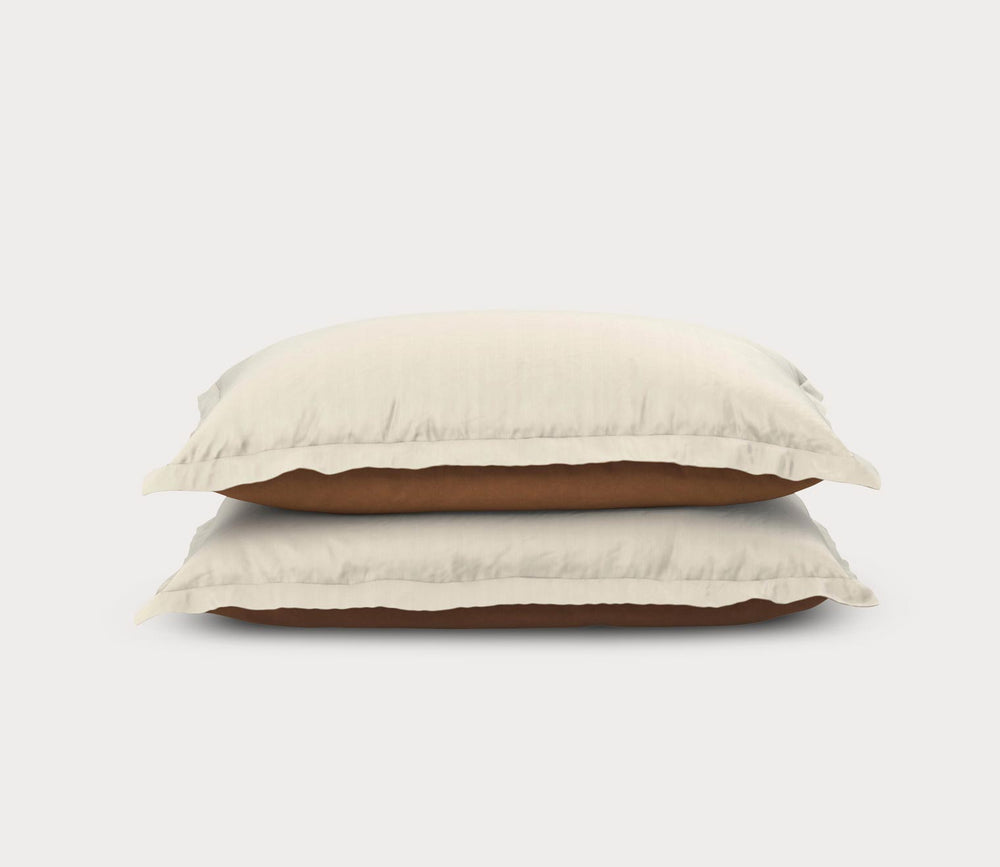 Soft Touch Bamboo Reversible Duvet Cover and Sham Set Separates by PureCare