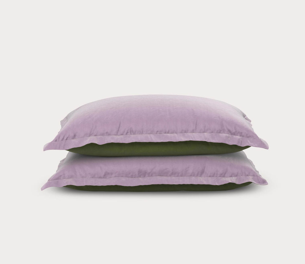Soft Touch Bamboo Reversible Duvet Cover and Sham Set Separates by PureCare