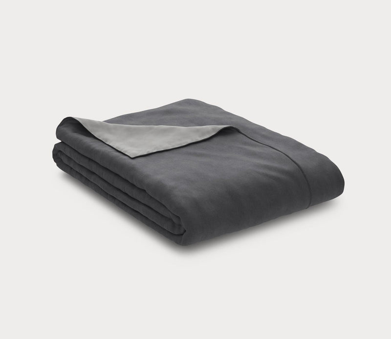 PureCare Soft Touch Bamboo Reversible Duvet Cover and Sham Set Separates - Image 2