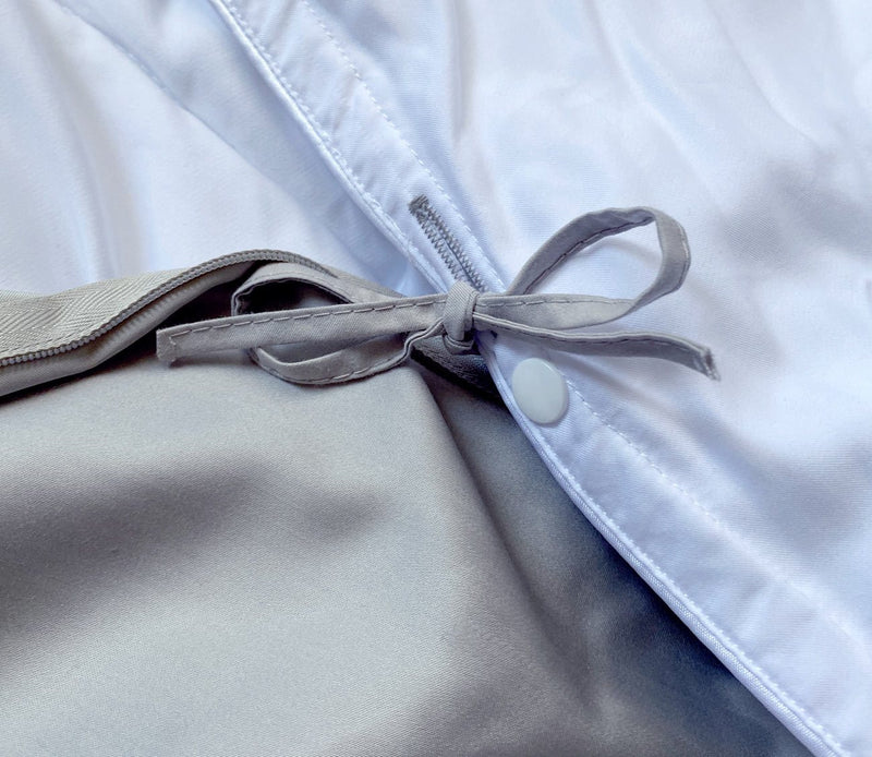 PureCare Soft Touch Bamboo Reversible Duvet Cover and Sham Set Separates - Image 19