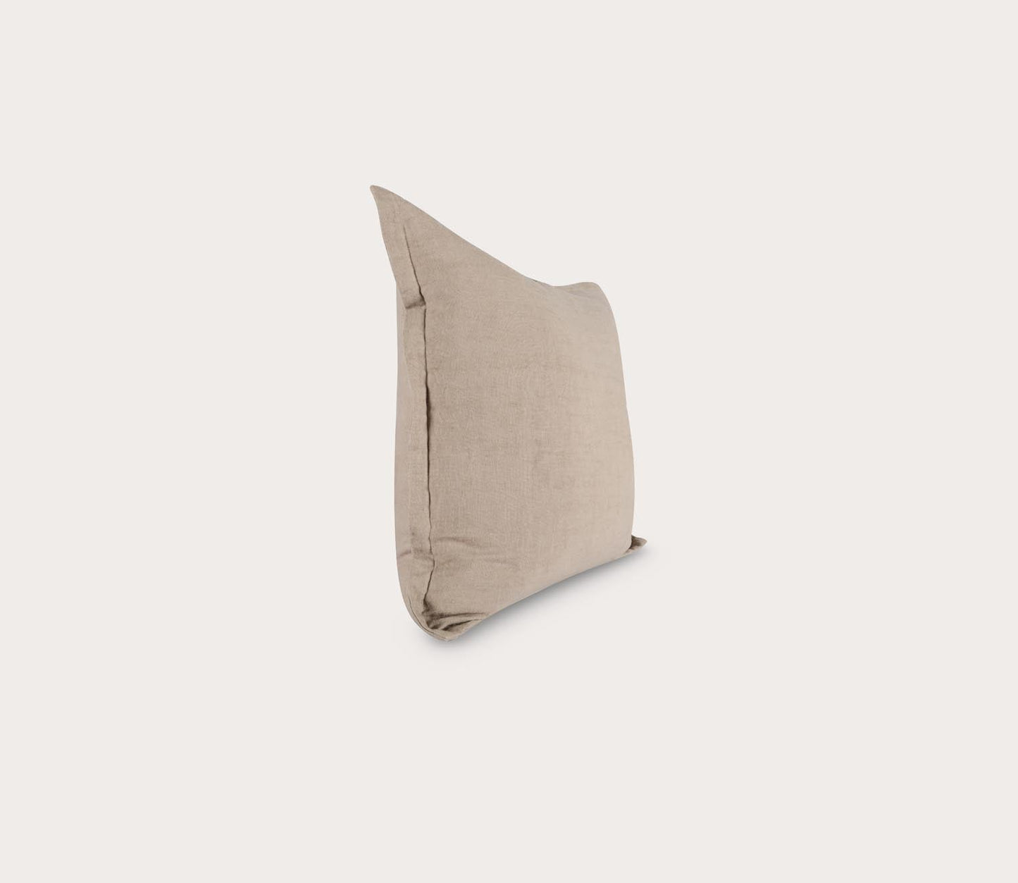 Solstice Flax Linen Throw Pillow by Villa by Classic Home