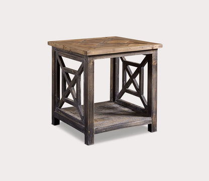 Spiro Reclaimed Wood End Table by Uttermost
