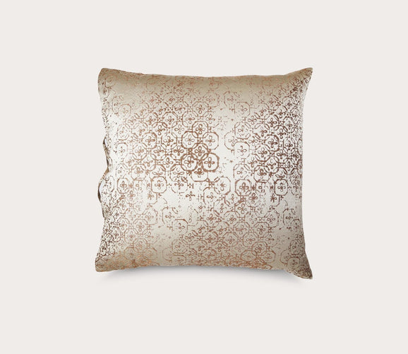 St. Germain Medallion Pattern Throw Pillow by Ann Gish